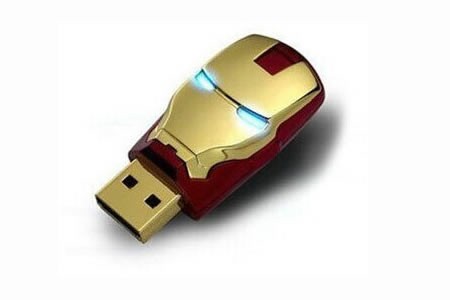32G Iron Man Mask USB Flash Drive