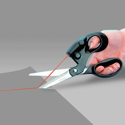 Straight Edge Laser  Scissors