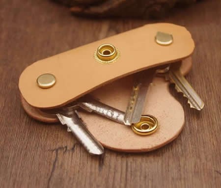 Leather Handmade Minimalist Key Case