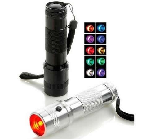 LED Multi-color Flashlight