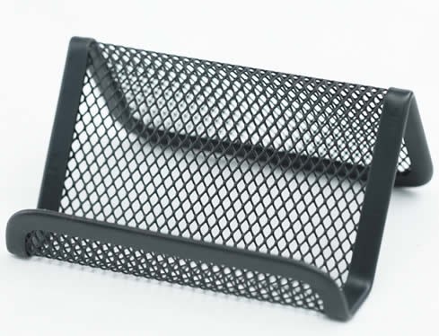 Mesh Business Card Holder Cell Phone Holder