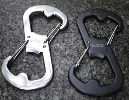 Mini Carabiner Bottle Opener Keychain