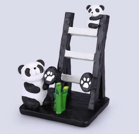 Mini Ladder Mobile Cell Phone Holder Stand With Animal