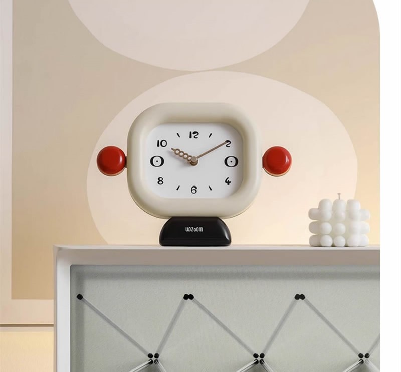 Minimalist Desktop Decoration Cartoon Clock