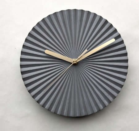 Modern Concrete Wall Clock