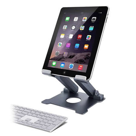  Multi Angle Adjustable Aluminum Stand for  10-13 inch iPad, Tablets