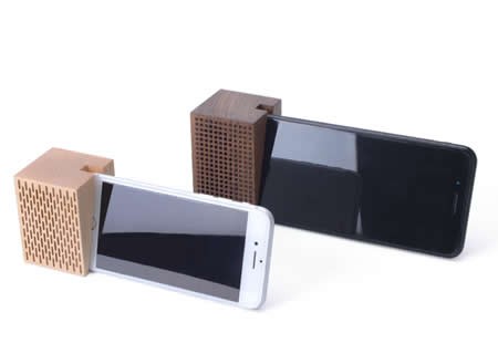 Natural Wooden Phone Sound Amplifier Trumpet Holder Amplifier Loudspeaker for iPhone 7 Plus 6 Plus 6s Plus