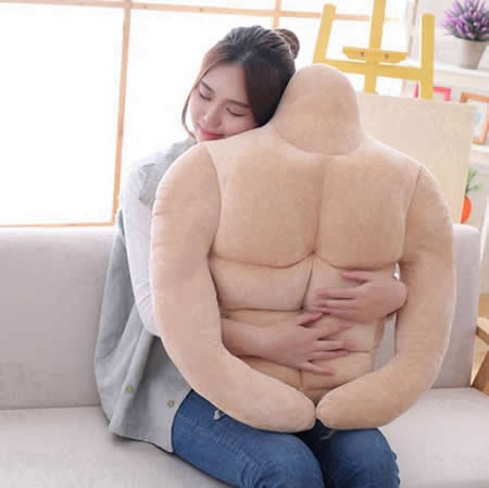 New Muscle Man Pillow Cushion