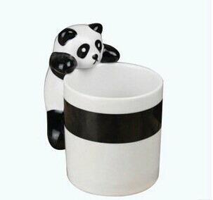 Novelty Climbing Panda Coffee Cup