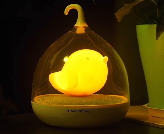 Portable Bird Rechargeable Led Night Light