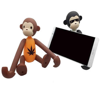 Portable Long Arm Monkey Desk  Cell Phone Holder