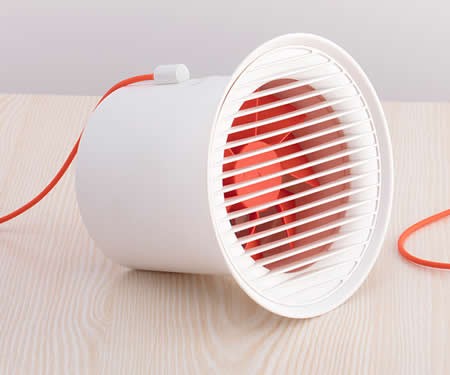  Portable Mini Table Fan with Twin Turbo Blades