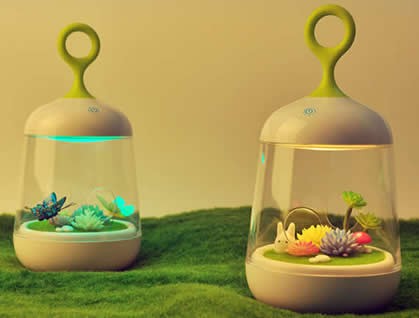 Potted Plant Colorful Led Night Light