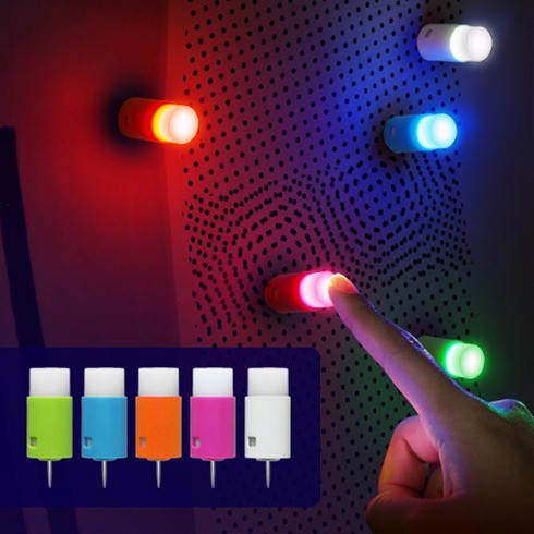 Tiny Push Pin LED Light