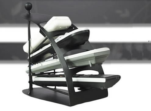 Remote Control Organizer Metal Caddy