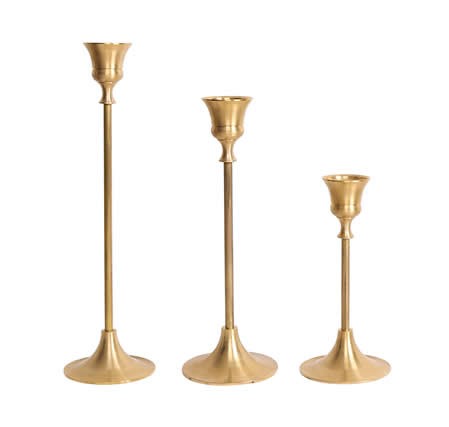 Retro Brass Candle Holder Candlestick Holder