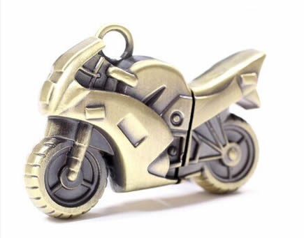 16G Retro Motorcycle Model Usb Flash Drive