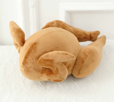 Roast Chicken Throw Pillow Back Cushion Pillow