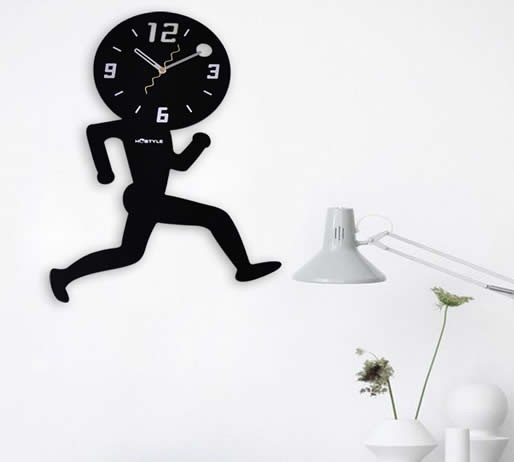 Runners Wall Clock