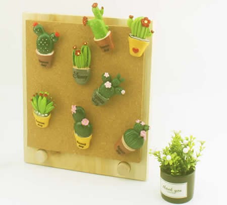 Cactus Shaped Push Pins