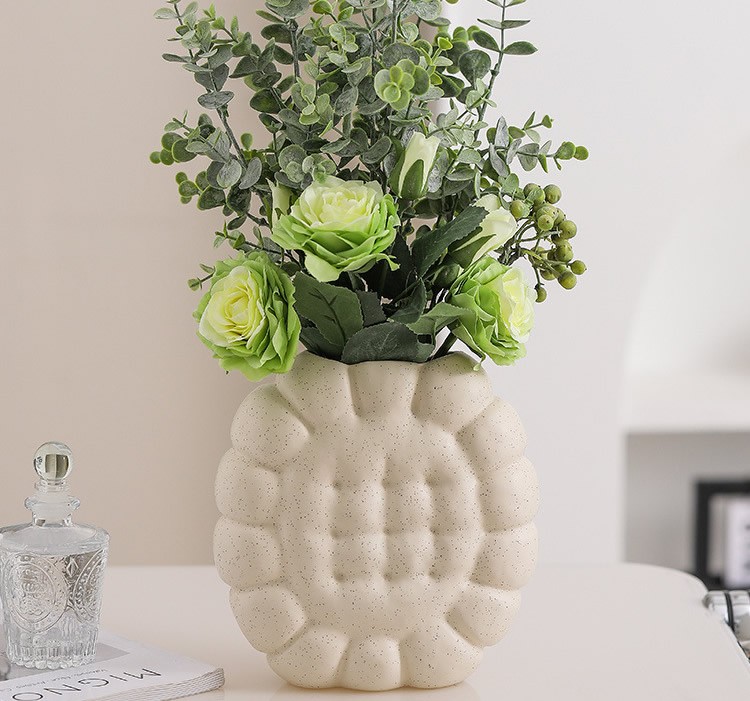 Simple Modern Art Cookie Decorated Vase,Home Decoration