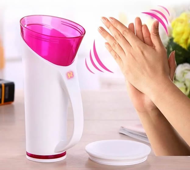 Smart Touch Sensing Travel Cup With Temperature Display