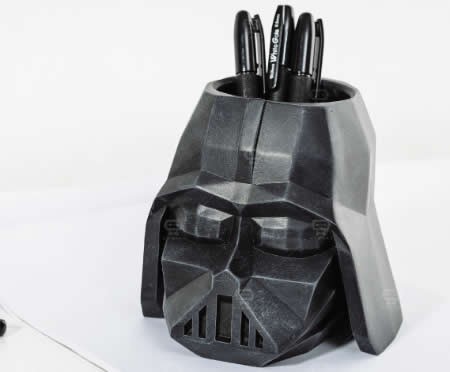 Soldier Helmet Pen Holder Flower Pot