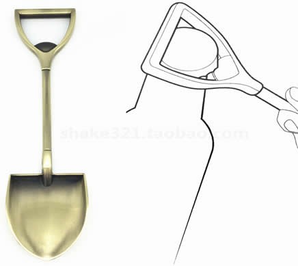 Spade Bottle Opener