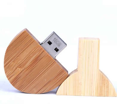 Table Tennis Racket  Bamboo Wooden  USB Flash Drive