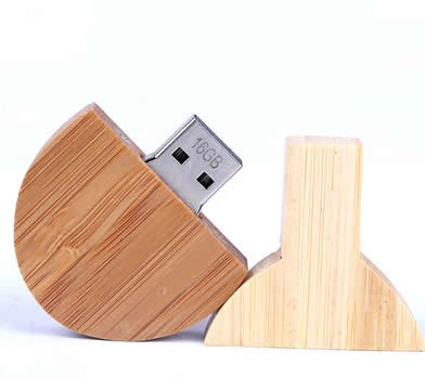Table Tennis Racket  Bamboo Wooden  USB Flash Drive