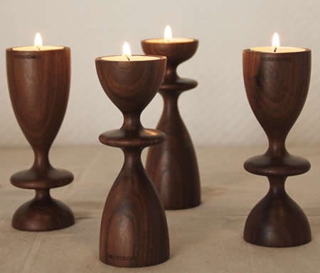 Tea Light Wooden Candle Holder(single)