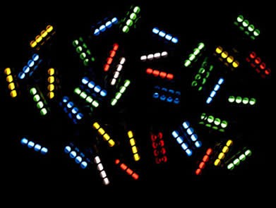 Tritium Nite Self-Luminous Pendant Keychain