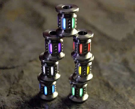Tritium Nite Self-Luminous Pendant Keychain Light