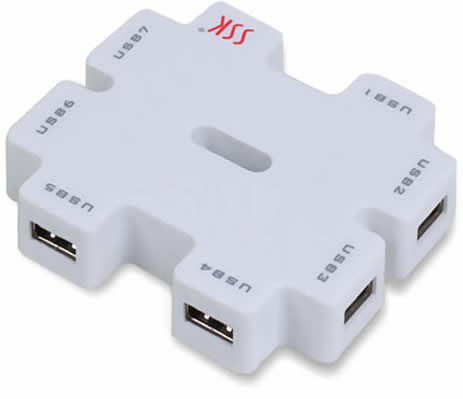 USB 2.0, 7 Port Hub