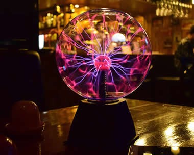  Plasma Ball Sphere Sound Control  Magic Light