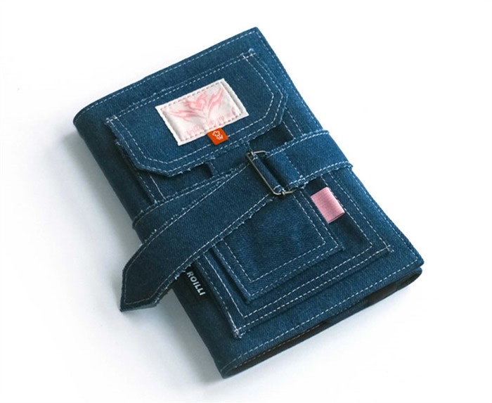 Vintage Jeans Notebook,Book Cover