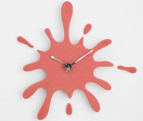 Water drop Art Wall Clock