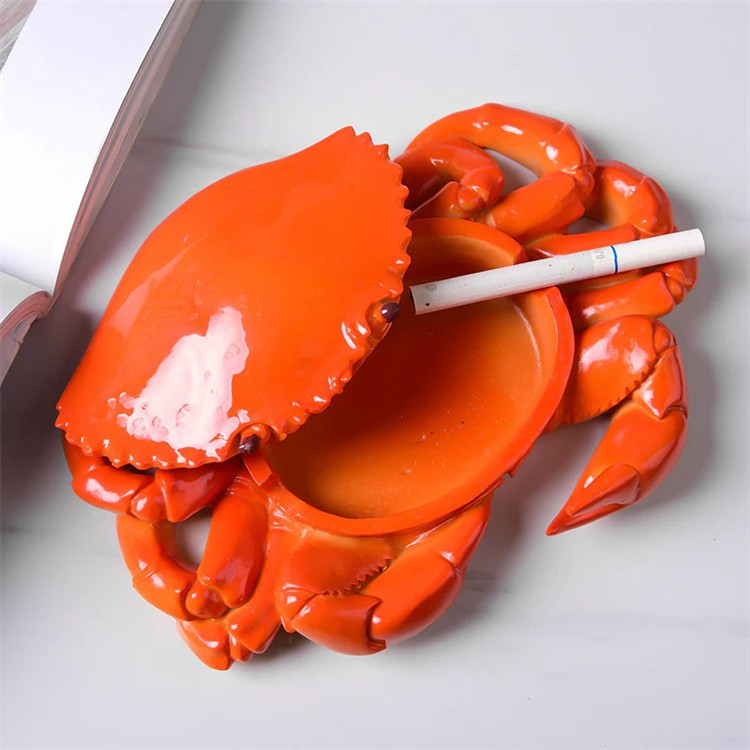 Whimsical Crab Ashtray - Fun  Desktop Decorative Organization