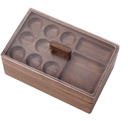 Wooden 3 Layers Multi-Functional Jewelry Storage Organizer