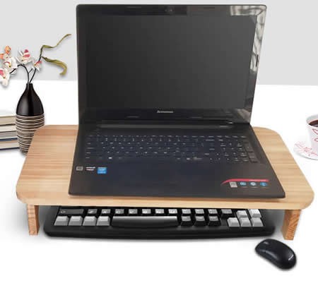 Wooden Laptop Cooling Stand