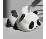 Cute Panda Phone Remote Organizing Storage Box&Tissue Box