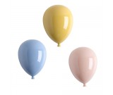 Beautiful Macron Color Ceramic Balloon Children Room Wall Decoration 