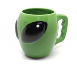 3D Alien Ceramic Coffee Mug