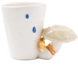 3D Mushroom Ceramic Cup