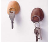 3M Self Adhesive Wooden Magnetic Wall Mount Key Holder