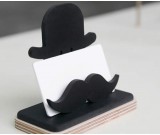 Creative Big Bearded Business Card Holder Display Holder