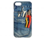 Funny Jeans Wrench Pliers Tool Pattern Iphone Phone Case