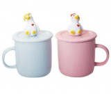 Fun Three-dimensional Duckling Ceramic Coffee Cup