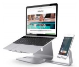 Aluminum Alloy Macbook Cooling Stand & Cell Phone Stand iPhone Stand