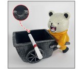 Angry Cartoon Bear Desktop Decoration Ashtray